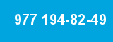 977 194-82-49 977 194-82-49